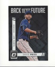 2016 Donruss Optic Back to the Future #10 David Price Rays