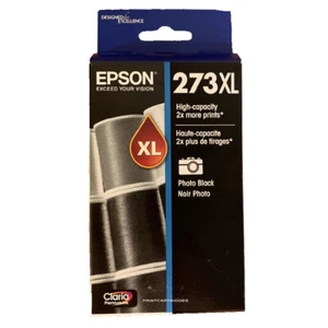 Cartuchos de tinta negra 2 piezas Epson 273 genuinos sin caja - Imagen 1 de 2