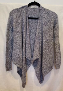 Abercrombie Kids Girls Waterfall Knit Cardigan Sweater Open Front Blue Size L 10 - Picture 1 of 5