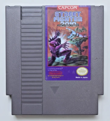 Street Fighter 2010: The Final Fight NES Cartridge WORKS! - Изображение 1 из 2