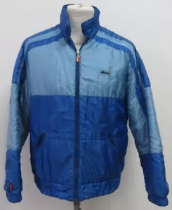 ELLESSE VINTAGE GIACCA DOUBLE CAPPOTTO CASUAL COAT SPORT TENNIS ITALY ITALIA SKI - Imagen 1 de 12
