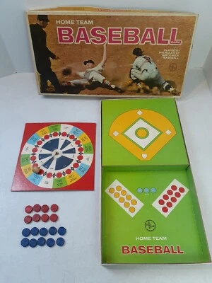 Vintage 1964 Home Team Baseball Board Game #25 Selchow & Righter Made in USA 225 - Image 1 of 4