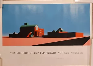 Museum of Contemporary Art Los Angeles Arata Isozaki Serigraph 1985 Poster - Picture 1 of 5
