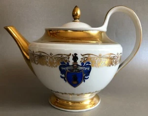 Große Porzellankanne Adelsgeschlecht FELDMANN KPM Berlin 1820/1844 Wappen 18,5cm - Bild 1 von 11