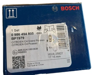 Bremsbelagsatz Scheibenbremse BOSCH 0 986 494 805 - Bild 1 von 2