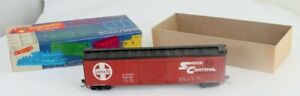 ROUNDHOUSE 1206 HO Scale Santa Fe ATSF19620 50' Box Freight Car w/Red LED Light 