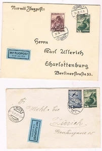 4x Flugpost Österreich - Foto 1 di 2