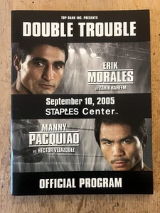 Manny Pacquiao vs Hector Velazquez Boxing Program (2005) Staples Center, LA - Picture 1 of 1