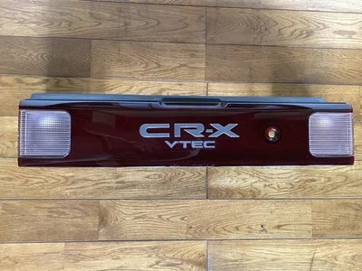 Acabador de adorno central trasero genuino Honda CR-X EF8 SiR OEM 74890-SH3-000 Foto 1 de 4