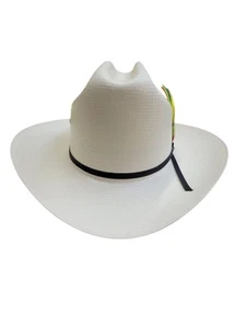 Stetson® 10X Rancher Straw Hat 3.5" Brim-5" Crown - Picture 1 of 4