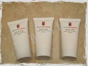 Elizabeth Arden Skin Simple BEAUTY SLEEP Nighttime Moisture Cream Lot of 3 -1oz - Picture 1 of 1