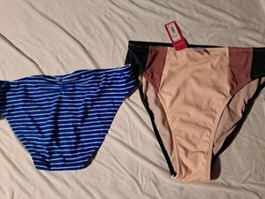 Lot Of 2 XL  Xhilaration Bikini Bottoms - Picture 1 of 6