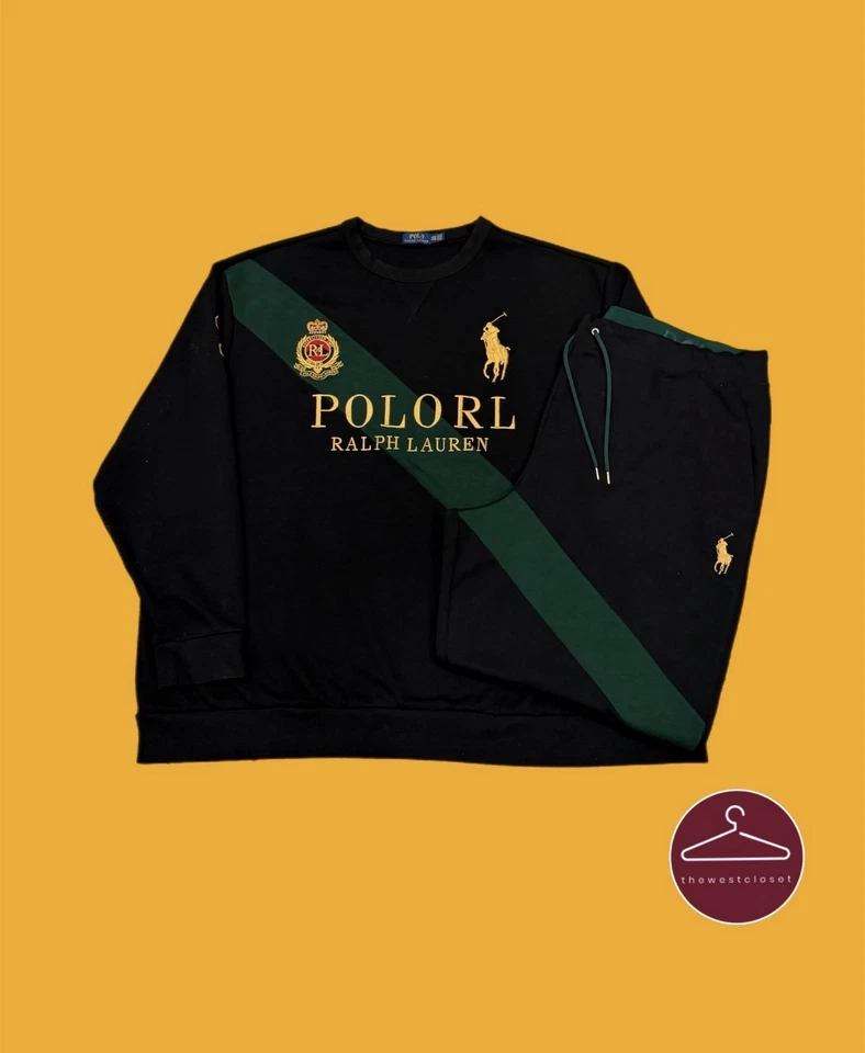 Polo Ralph Lauren 4XLT/3XLT Double Knit Rare Tracksuit Big and Tall - Image 1 of 1