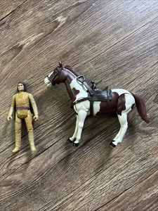 Figurina vintage 1980 Gabriel Lone Ranger Scout Cavallo e Tonto - C718 - Foto 1 di 5