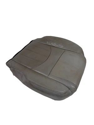 2013-2017 BUICK ENCLAVE Driver Bottom Capa de Assento de Couro Cinza OEM AQUECIDO - Imagem 1 de 4