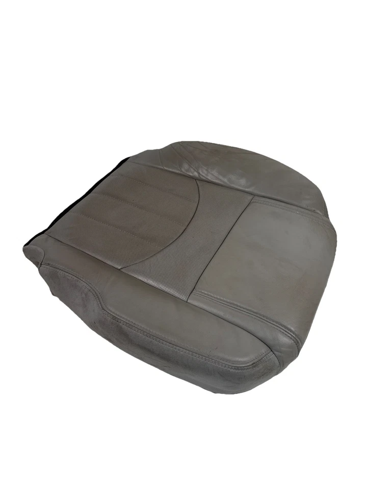 2013-2017 BUICK ENCLAVE 发球杆底部皮革座椅套灰色原始设备制造商加热 — 第 1/4 张图片