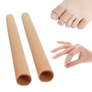 2 Stück Schneidbar Silikon Zehenschutz Toe Cushion Tube Schlauchbandage Soft ... - Bild 1 von 5