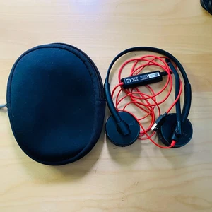 Plantronics/Poly 3200 Series Corded USB Headset with Soft Case - Picture 1 of 5