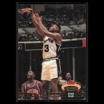 Tarjeta de baloncesto Dale Ellis #289 1992 Topps Stadium Club San Antonio Spurs NBA casi nueva Foto 1 de 3