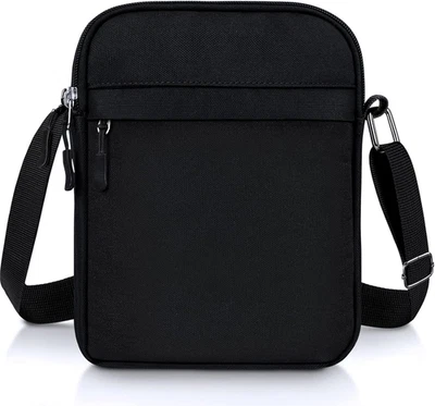 Borsello Uomo Tracolla Piccolo Borsa a Tracolla Casual Borsa a Spalla Da Uomo Gr - Immagine 1 di 4