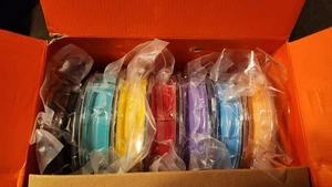 TOY BOX Stampante 3D Deluxe Food Bundle Confezione da 7 Filamenti NUOVO - Foto 1 di 4