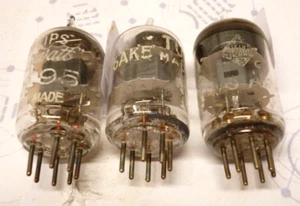 3 x Röhre, Tube - EF95, 6AK5, 6AK5W - geprüft Roetest - top #RS2-0 - Bild 1 von 2