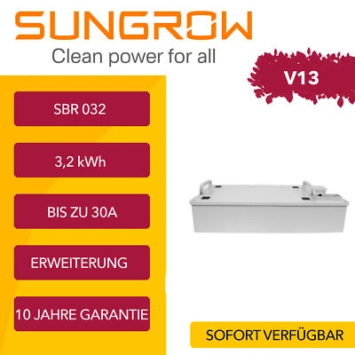 SUNGROW SBR032 Batteriespeicher 3,2kW Solar Speicherpaket Photovoltaik Batterie