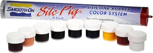 Smooth-On Silc Pig™ Color Pigments for Silicone, 9-Pack Sampler - Picture 1 of 12
