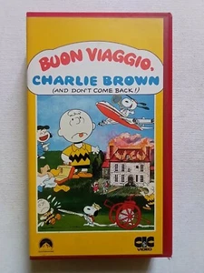VHS Buon viaggio Charlie Brown 1981 - ED. CIC 1981 - Picture 1 of 3