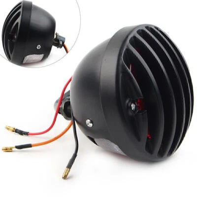 Universal Motorcycle 12V Side Mount Tail Light New For Harley Cafe Racer Bobber - Image 1 of 4