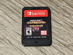 Carro de juego Minecraft Dungeons Hero Edition Nintendo Switch solo auténtico - Imagen 1 de 2
