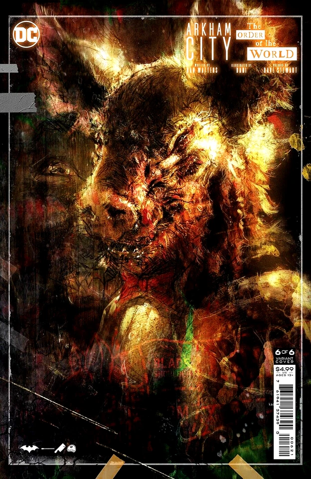 ARKHAM CITY THE ORDER OF WORLD #6 KAARE ANDREWS VARIANT 2022 DC COMICS NM - Image 1 of 1