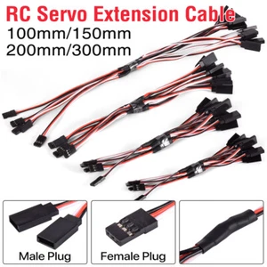 5X Servo Extensión Cable Servo Cable Plomo JR Futaba para Coche Helicóptero de radiocontrol - Imagen 1 de 20