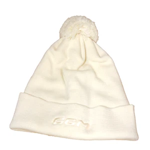 CCM HOCKEY SENIOR/ADULTO Pom de Lana Merino GORRA/SOMBRERO OSFM-Blanco - Imagen 1 de 3
