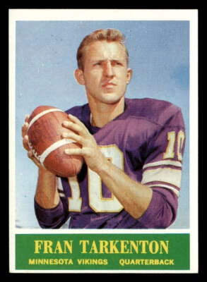 1964 Philadelphia Fran Tarkenton #109 Minnesota Vikings EX/EX-MT Y7037 - Image 1 of 2