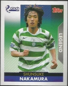 TOPPS 2021-22 CINCH SPL- #261-LEGEND-CELTIC & JAPAN-SHUNSUKE NAKAMURA - Picture 1 of 1