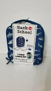Juego de 7 piezas de bolsa de almuerzo Jetstream - Imagen 1 de 1