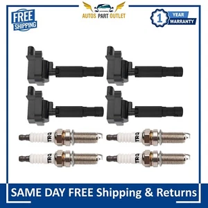 New Ignition Coil & Iridium Spark Plug Kit For 2012-2015 Mercedes Benz C250 - Bild 1 von 9
