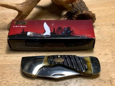 Steel Warrior Choctaw Chainsaw Jig Bone Lockback 3 3/4" Pocketknife FSW105BRJS - Image 1 of 4