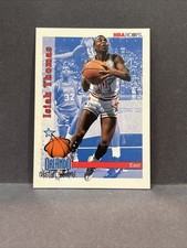 1992-93 NBA Hoops Isiah Thomas 303 Detroit Pistons Basketball Trad Card /11990