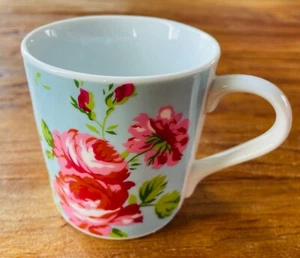 Ikea Rosali Tasse hellblau Rosalie Mug Rosen Dekor 0,25 Liter Porzellan - Bild 1 von 5