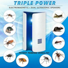 Ultrasonic Pest Reject Rat Mice Repeller Anti Mosquito Insect Killer Electronic