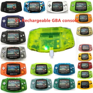 V5 Rechargeable IPS 15 Levels Brightness Backlight Mod Game Boy Advance Console - Picture 1 of 140