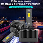 Ultra Bright FOR AUDI A3 S3 8P 110W D3S 30* LED Headlight Lamps 1:1 Xenon Bulbs