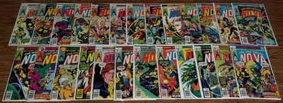 Lote Nova Volumen 1, números 1 a 25, set completo, serie Marvel 1976 Foto 1 de 4