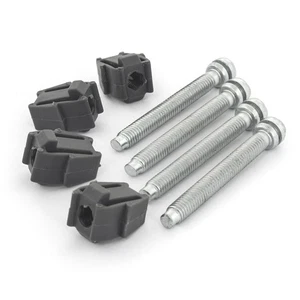 -Headlight Adjuster Plastic Caged Nut & Screw "SET OF 4" FITS Chrysler Valiant - Picture 1 of 1