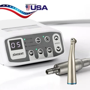 YABANGBANG Dental Electric LED Brushless Micro Motor/1:1 Fiber Optic Handpiece - Picture 1 of 20