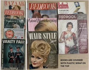 Lot (9) Vintage 1935 Redbook Magazines + Good Housekeeping 1965 + VANITY FAIR - Picture 1 of 24