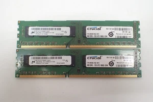 Micron 8GB Kit (2x 4GB) DDR3-1333Mhz PC3-10600U Memoria RAM Kit - Foto 1 di 2