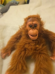 Axtell Expressions Amazing Apes Puppet Orangatun Realistic Ventriloquist Latex - Picture 1 of 19